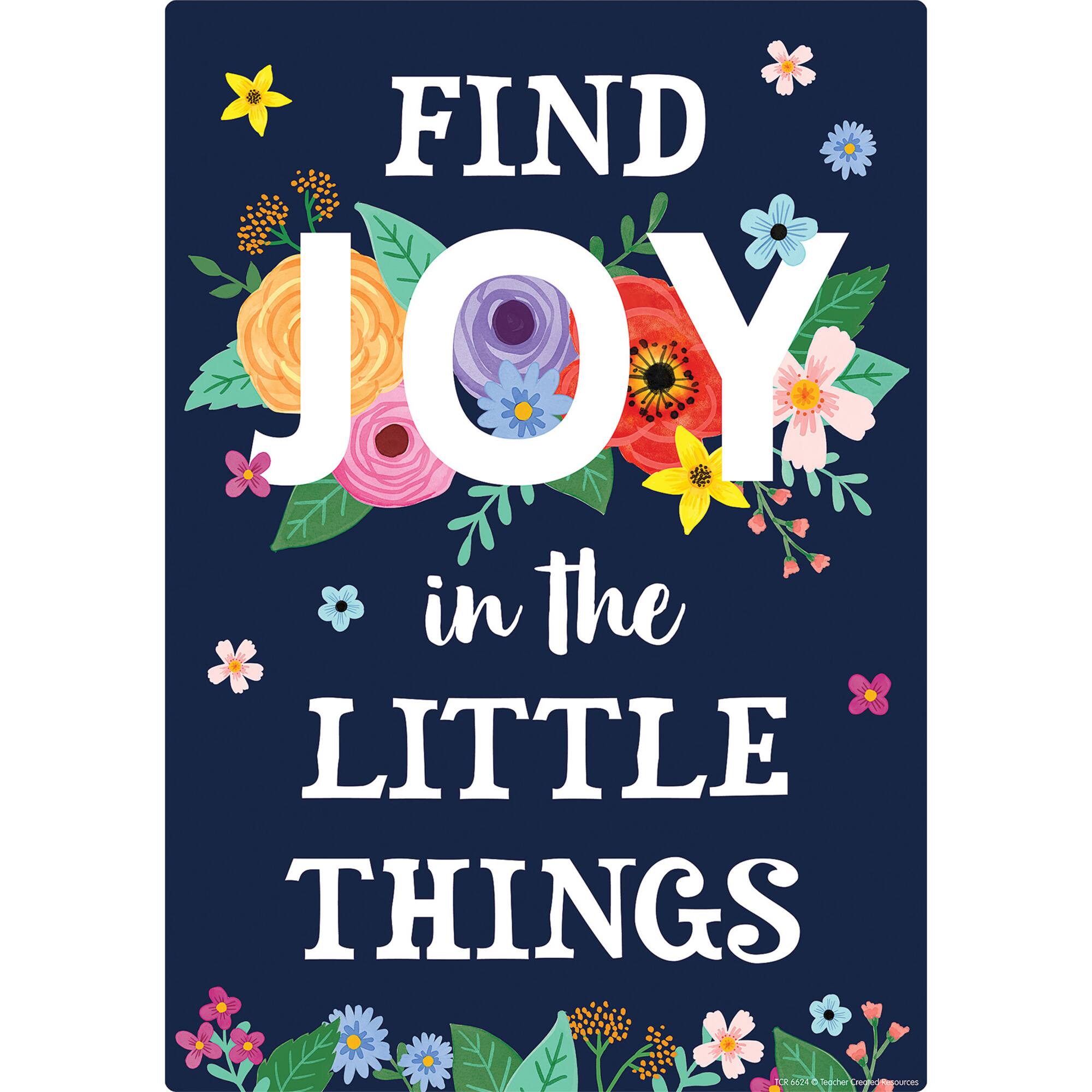 Teacher Created Resources® 11" x 16" Wildflowers Positive Sayings Small Posters Set